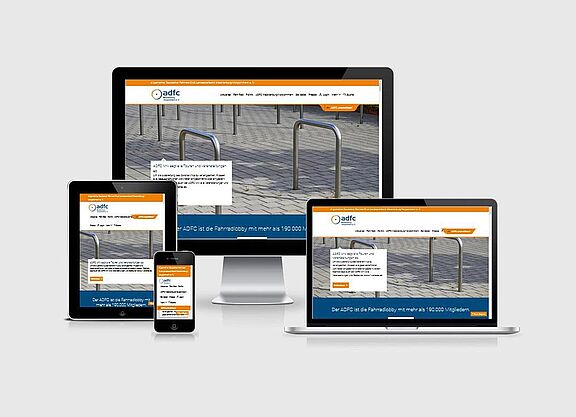 Die responsive Webseite Die responsive Webseite des Landesverbands Mecklenburg-Vorpommern